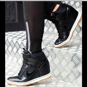 nike dunk high womens wedge